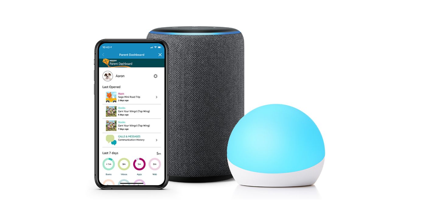 Amazon Alexa Echo and Echo Glow