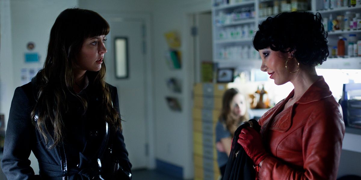 Mary and one of her twins in American Mary. 