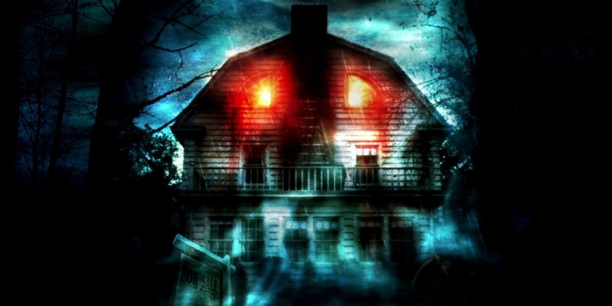 A poster for Amityville 3-D