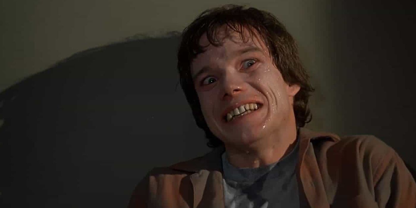 Sonny looks evil in Amityville II: The Possession