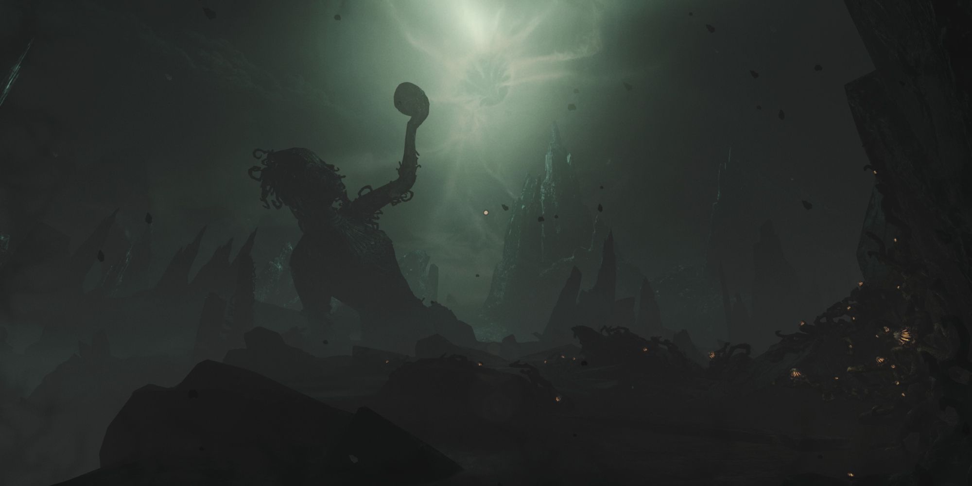 Amnesia Rebirth statue