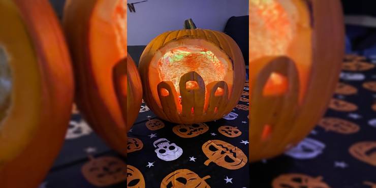 Best Among Us Pumpkin Carving Design Ideas For Halloween