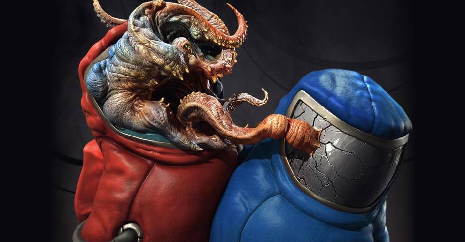 Among Us Reimagined By God Of War S Art Director Is Nightmare Fuel