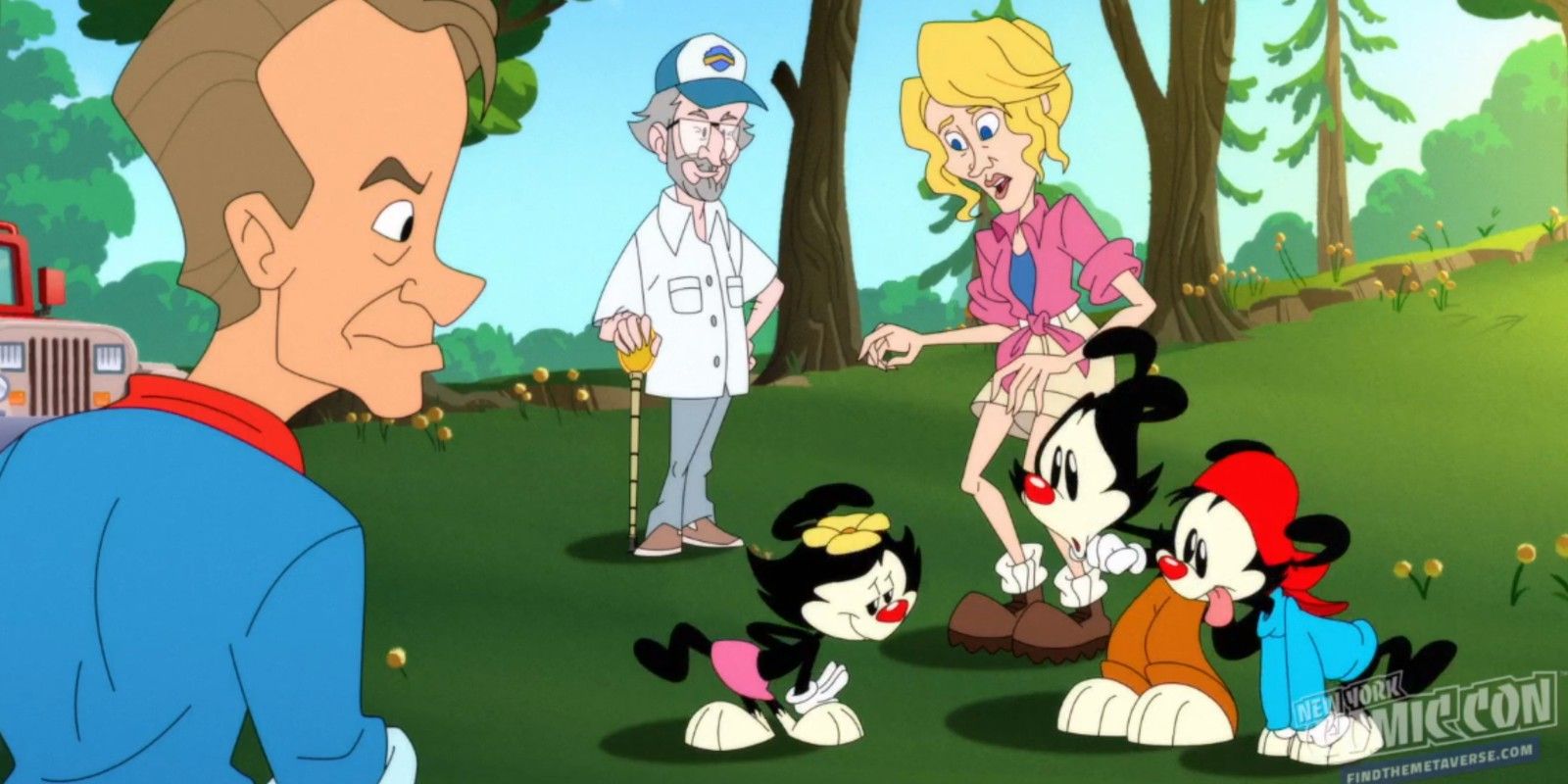 Steven Spielberg Wanted Animaniacs Reboot To Use Original Designs