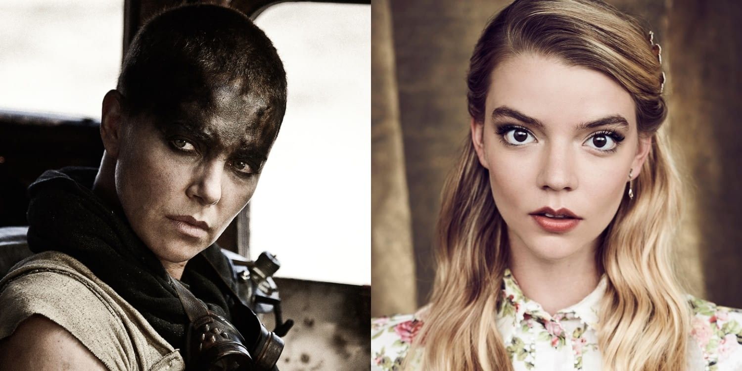 Anya Taylor Joy and Charlize Theron as Furiosa