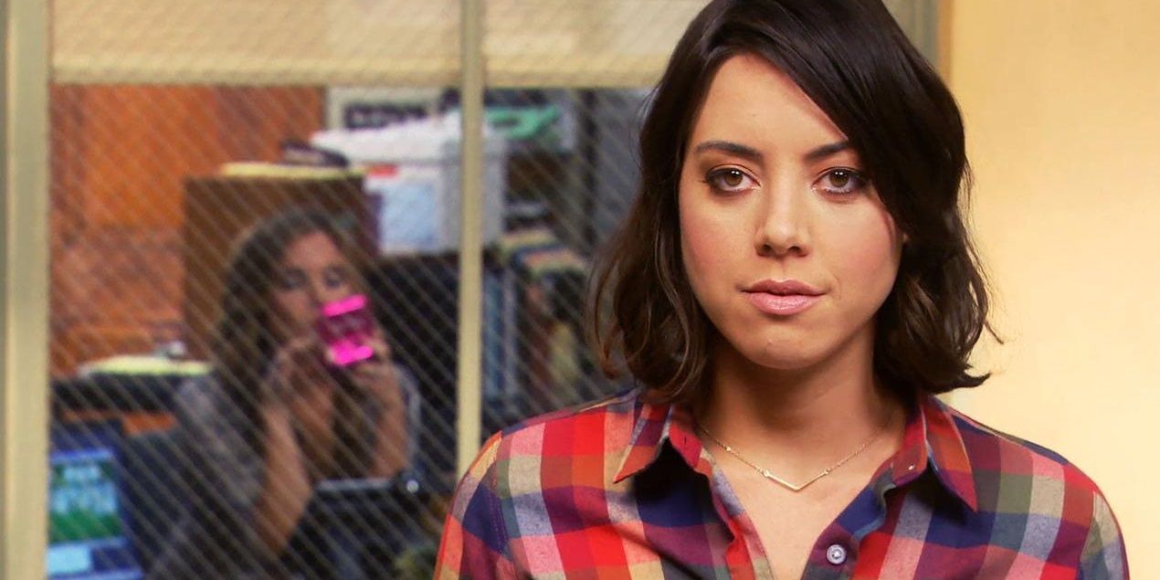 Aubrey Plaza in Parks and Rec