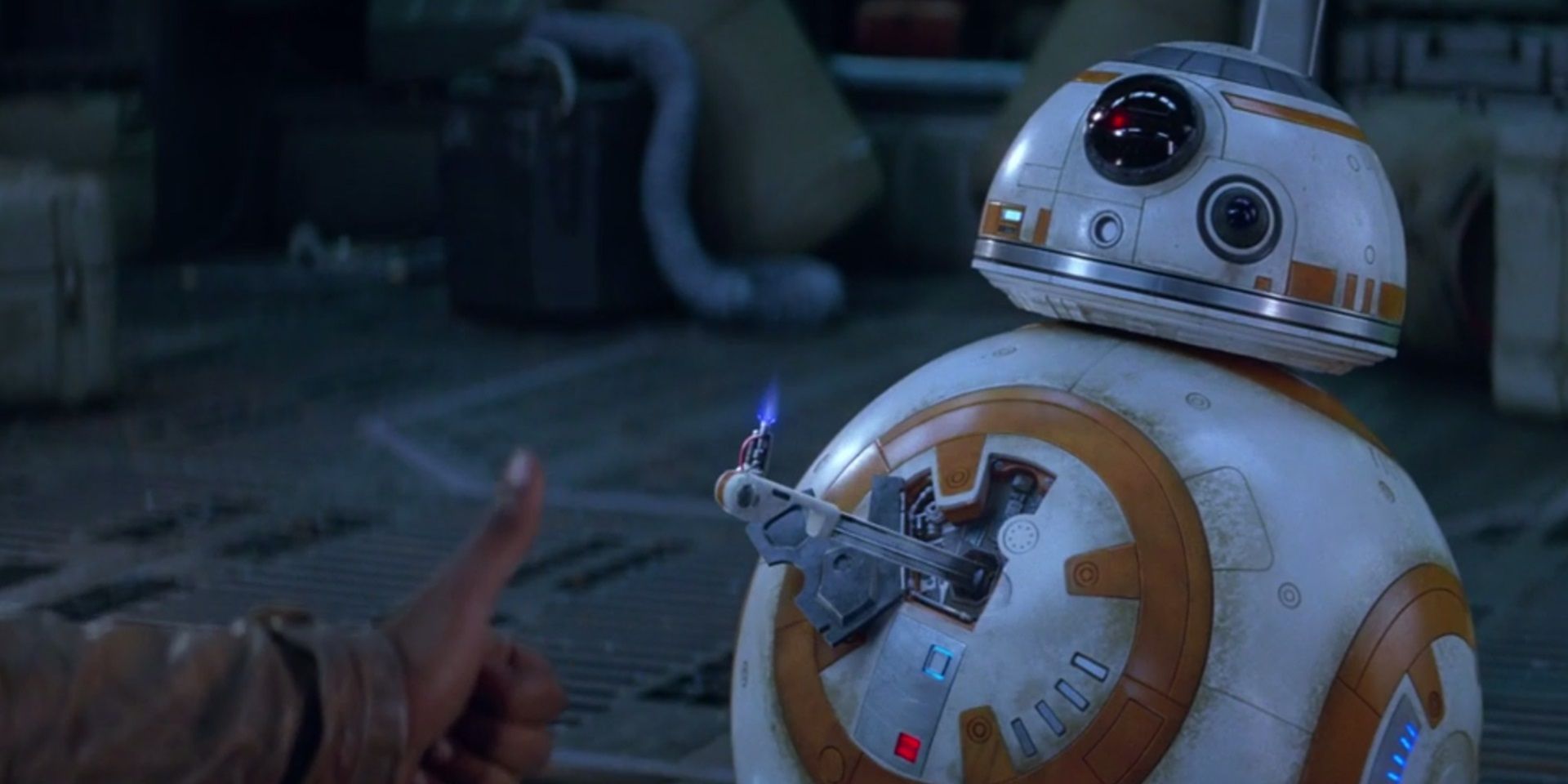 BB-8 in Star Wars The Force Awakens