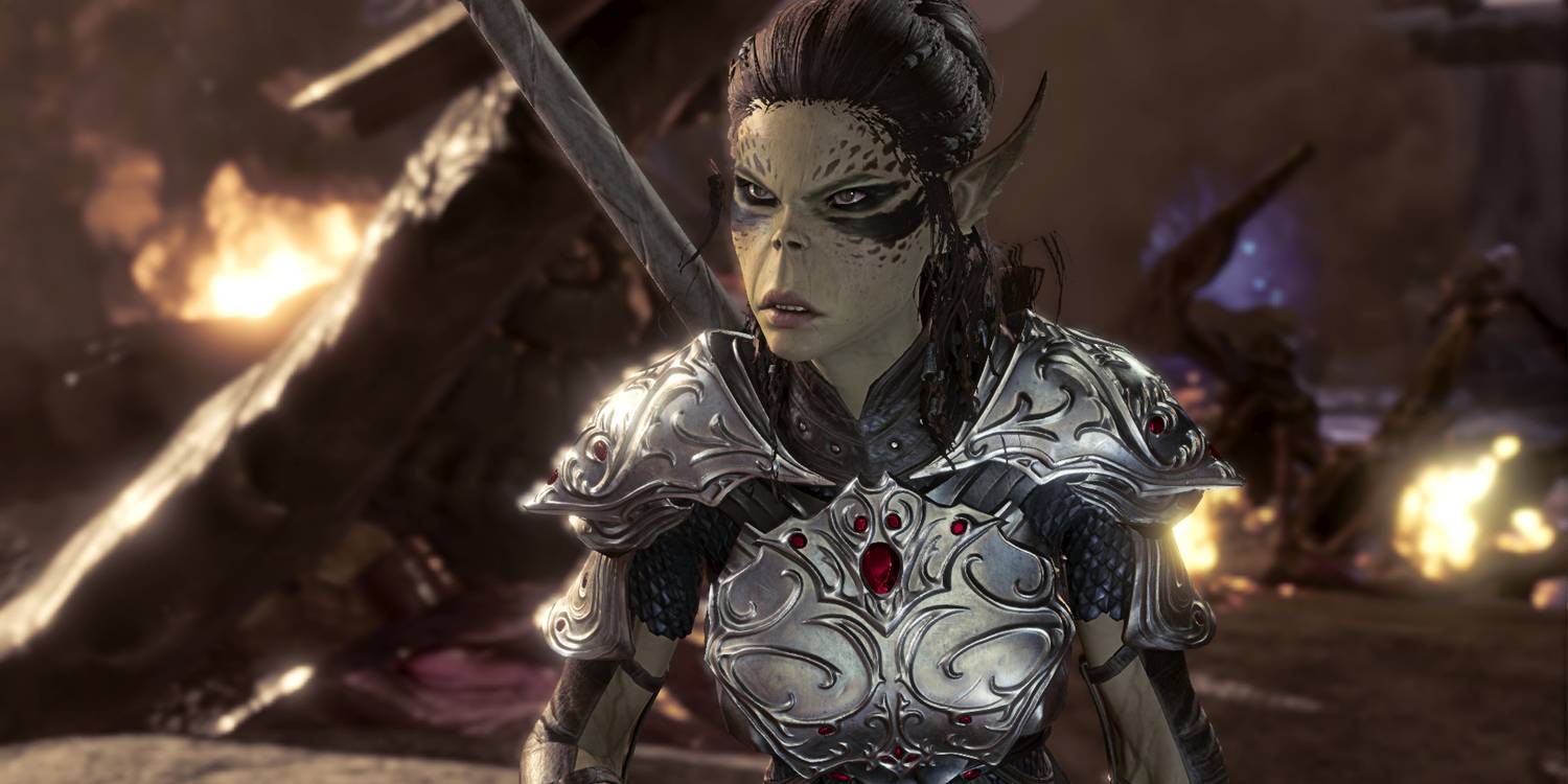 TRADUCTION - Devora Wilde souhaiterait que les joueurs « donnent une chance à Lae’Zel » dans Baldur’s Gate III par ScreenRant 4 Baldurs Gate III Laezel 2.jpg?q=50&fit=crop&w=1500&dpr=1 | RPG Jeuxvidéo