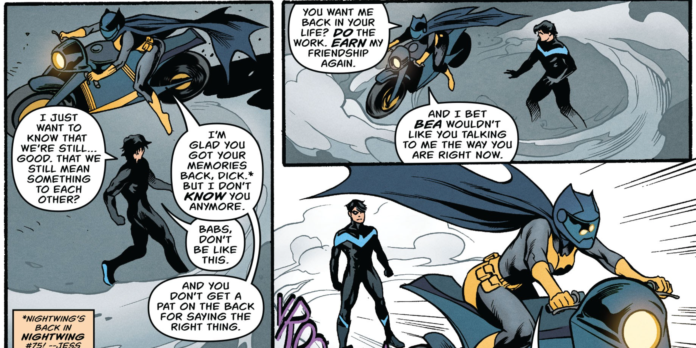 Nightwing Got His Memory Back… But Not Batgirl
