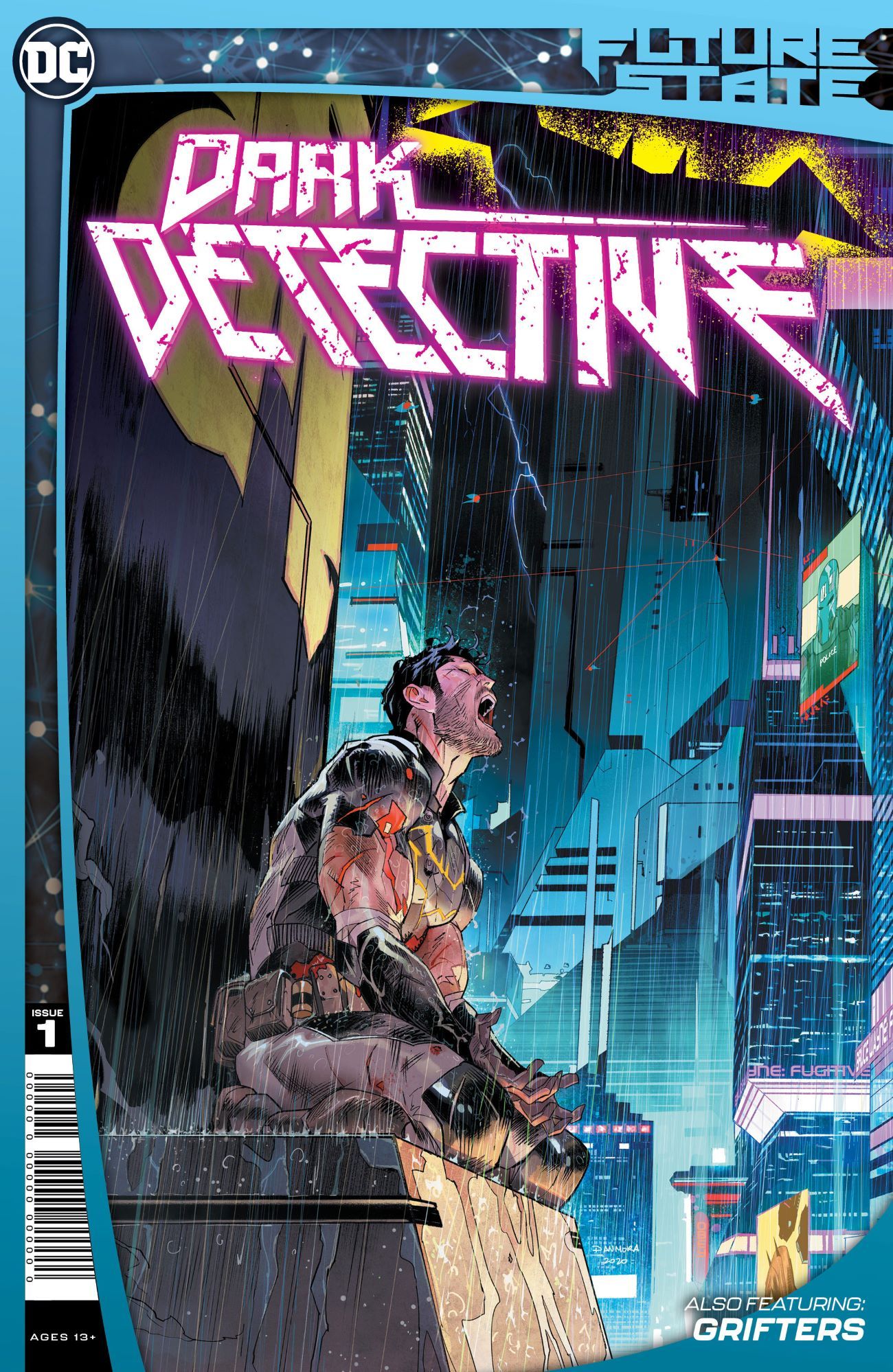 Batman Dark Detective Comic Cover 1
