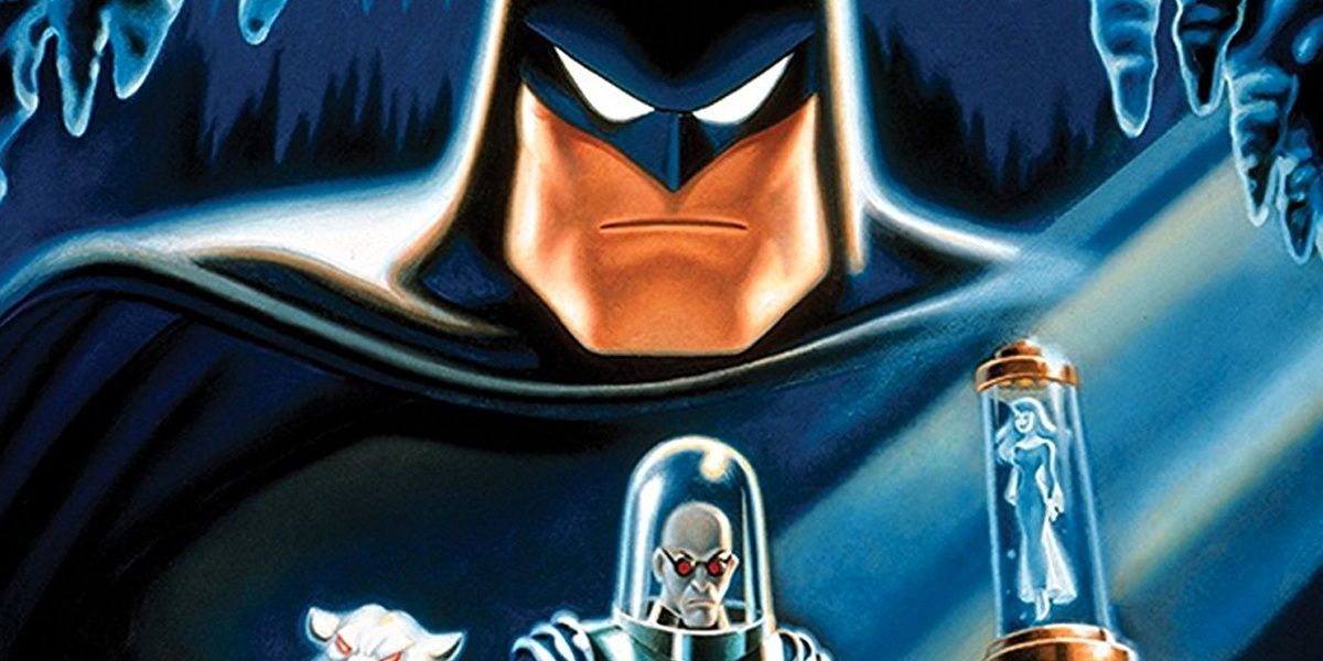 Arte da capa do filme de animação Batman & Mr. Freeze: SubZero
