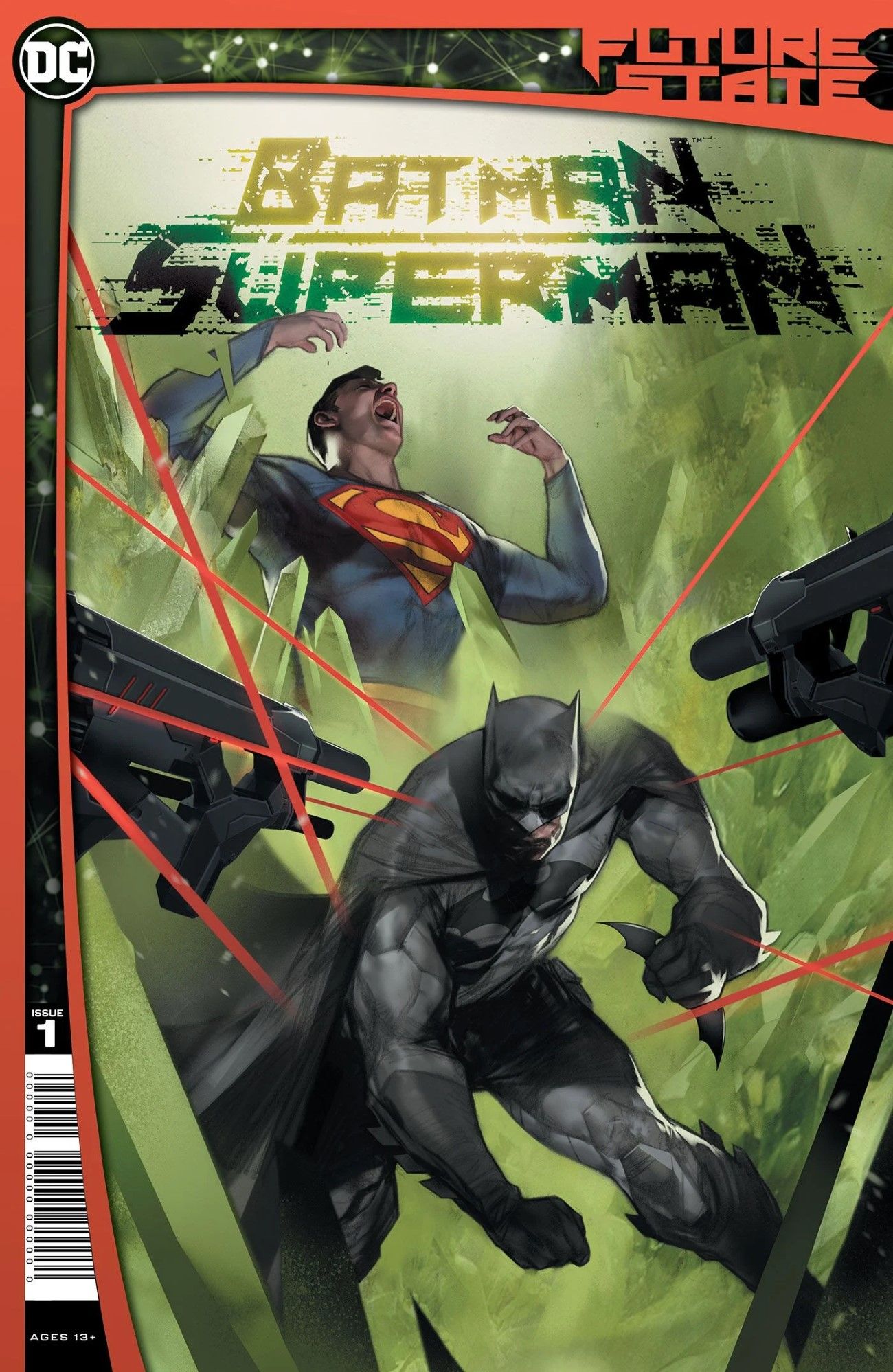 Batman Superman Future State Comic Cover