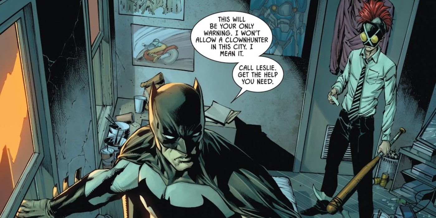 Batman Reveals Clownhunter’s Secret Identity And Origin
