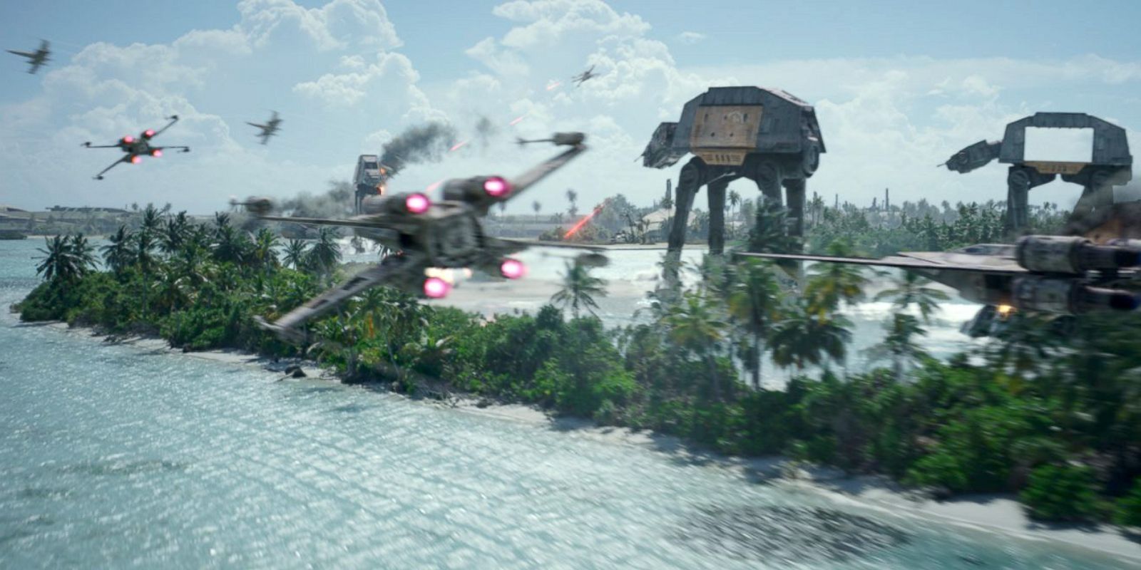 The Battle of Scarif in Star Wars