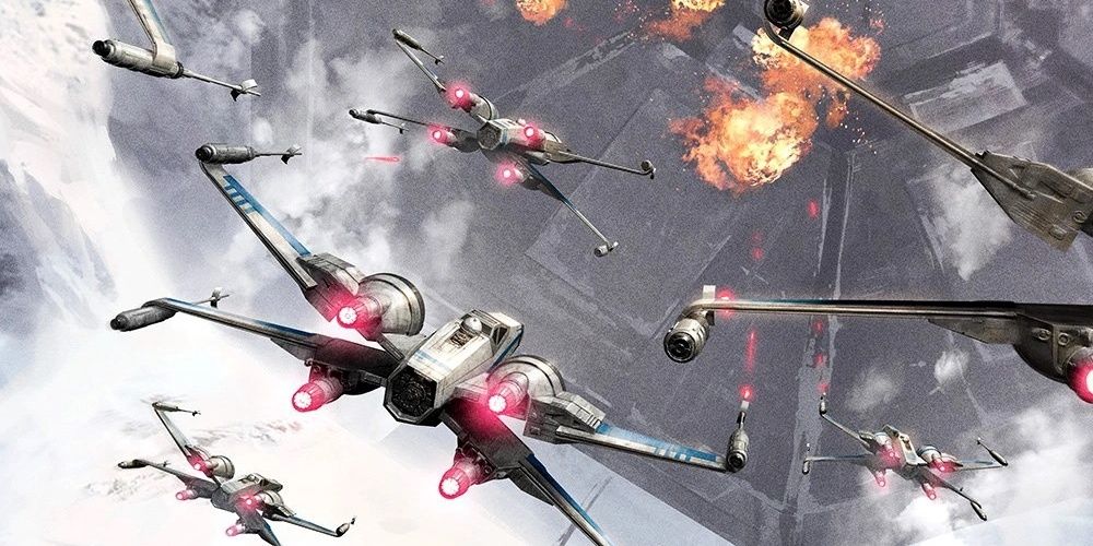 Battle of Starkiller Base Star Wars The Force Awakens