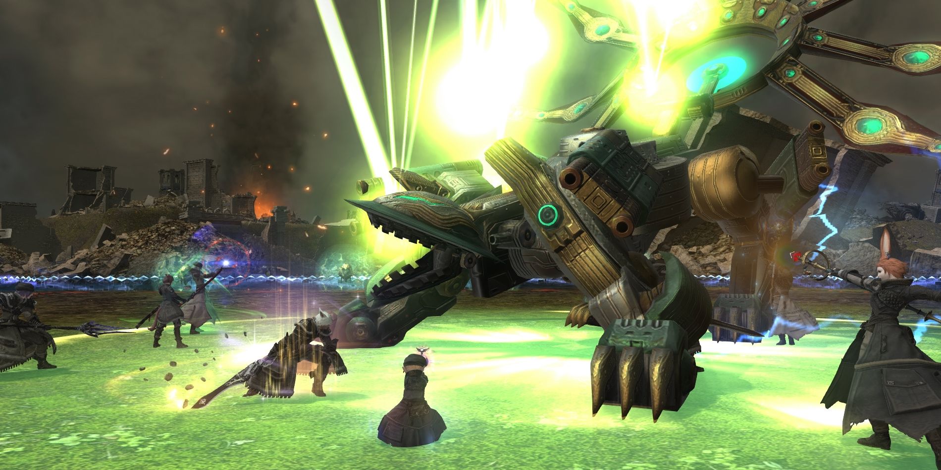 Battles within the Bozjan Southern Front in Final Fantasy XIV