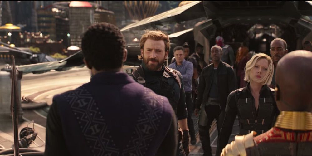 Black Panther and the Avengers Wakanda Avengers infinity War
