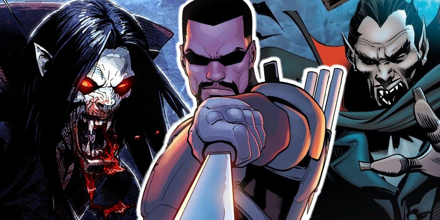 Blade vs. Marvel Morbius Dracula