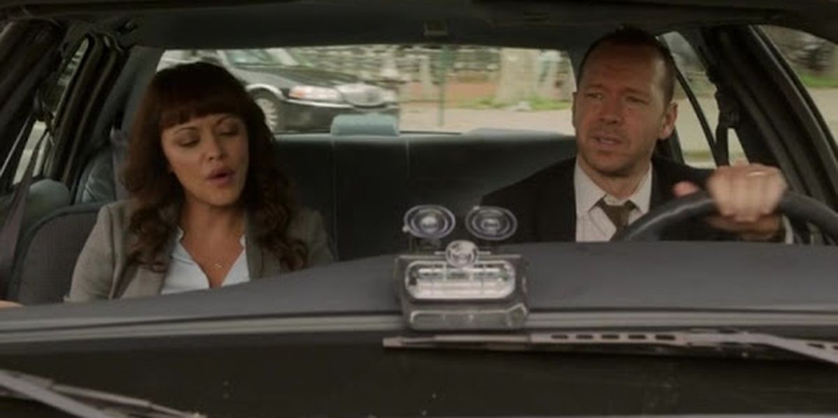 Danny and Maria in Blue Bloods