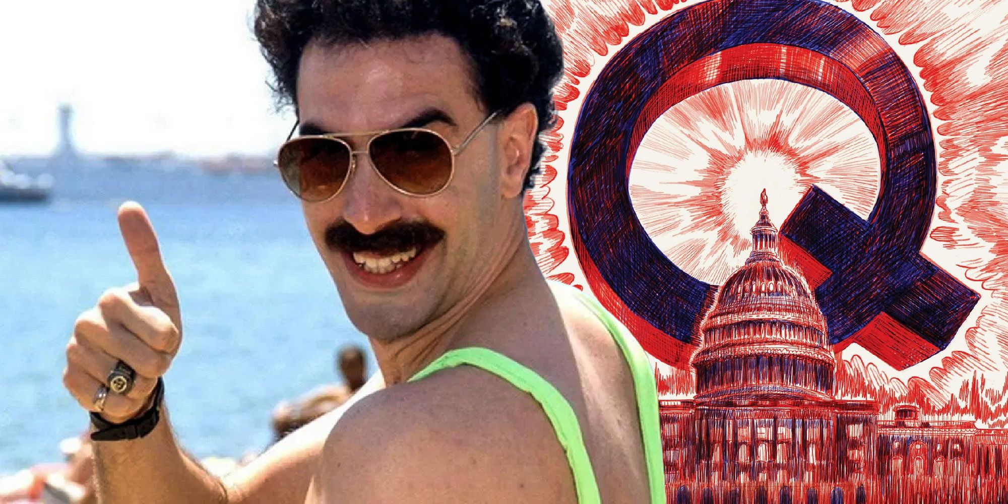 Borat 2 Qanon conspiracy
