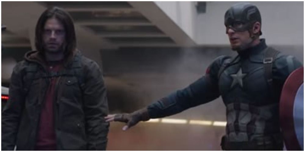 Steve and Bucky