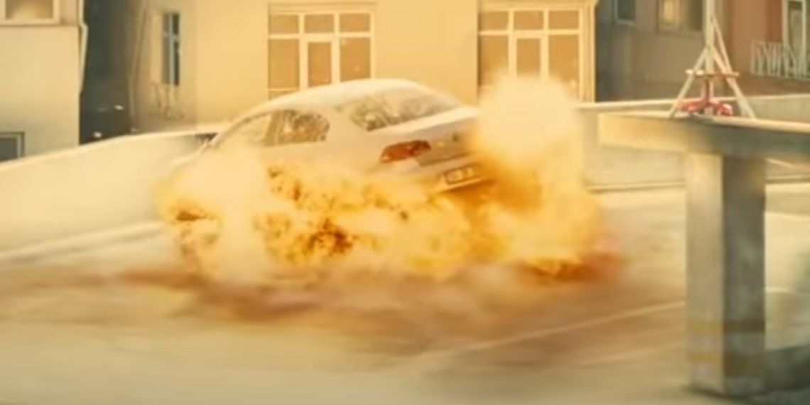 CGI explosion in Taken 2