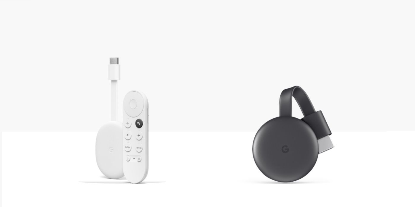 New and old CHromecast