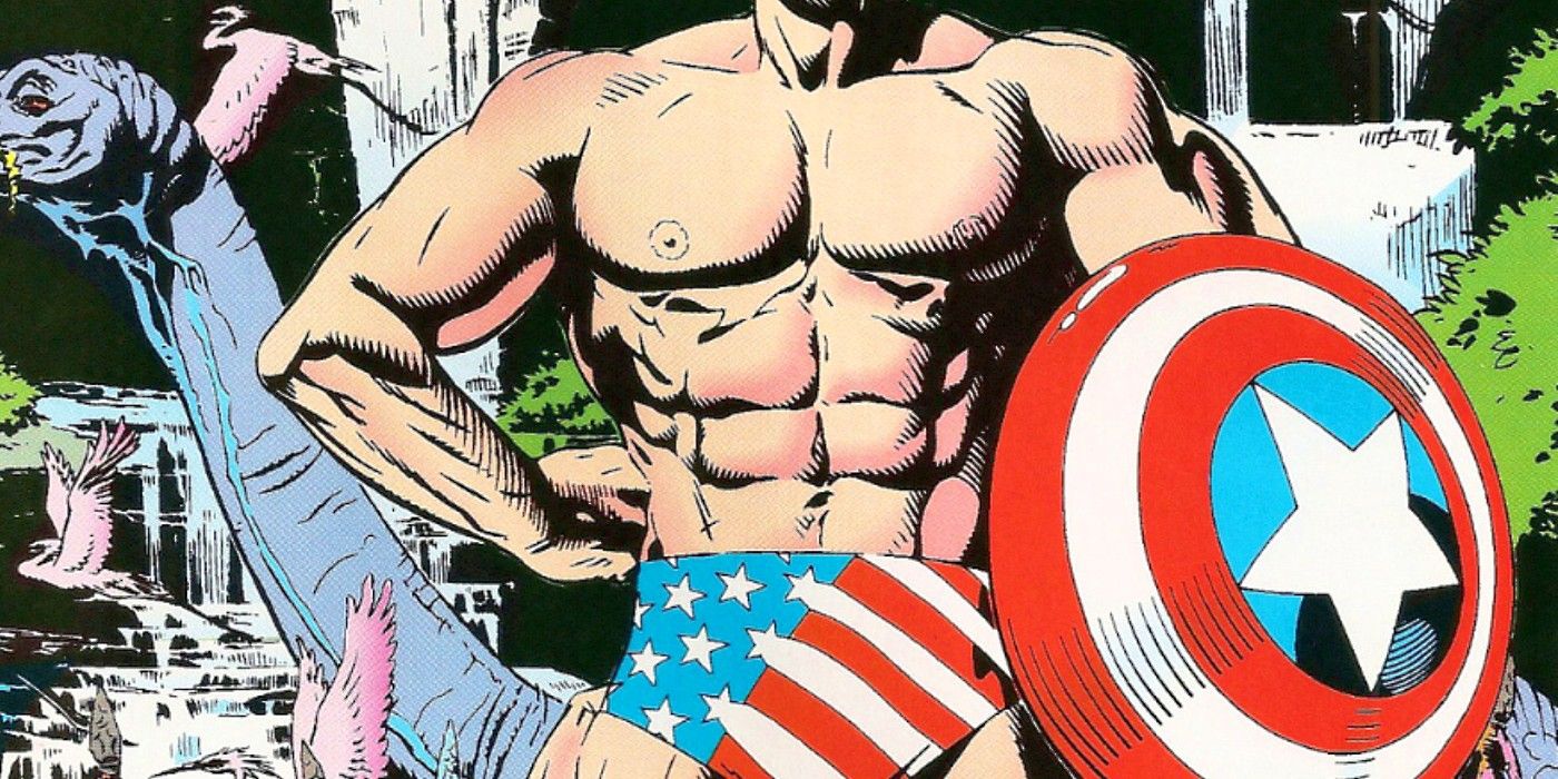 Captain America Marvel swimsuit special