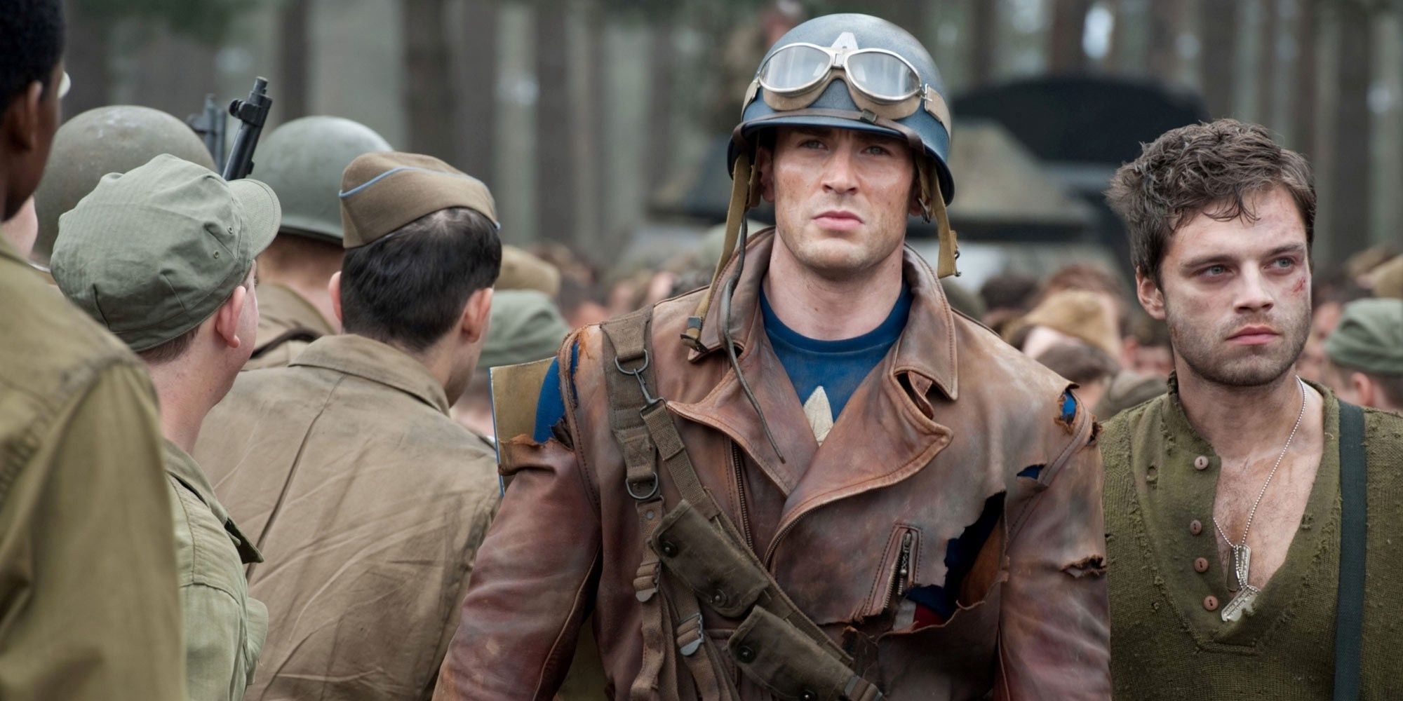 Captain America soldier clothes
