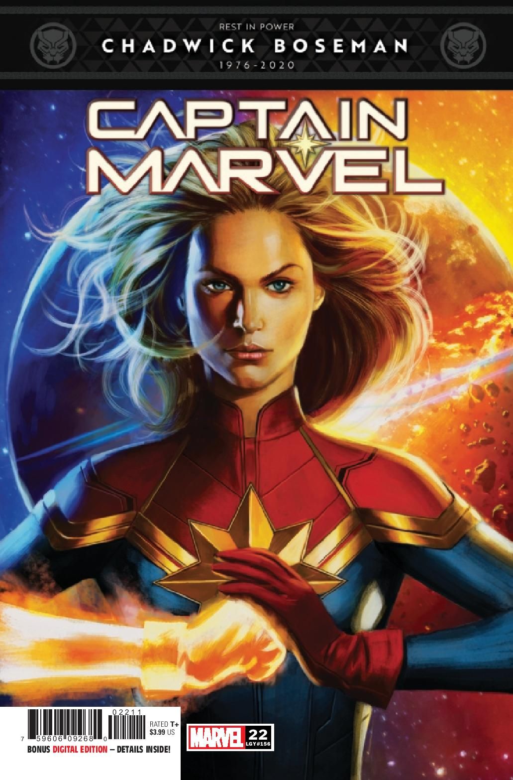 Captain Marvel #22 Cover
