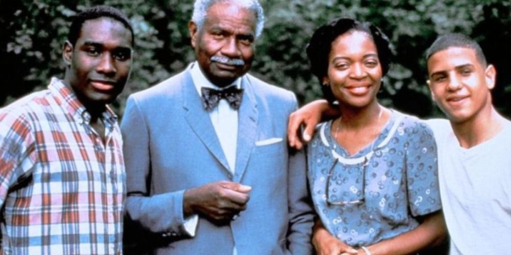 Cast shot of The Ernest Green Story with the actor looking at the camera