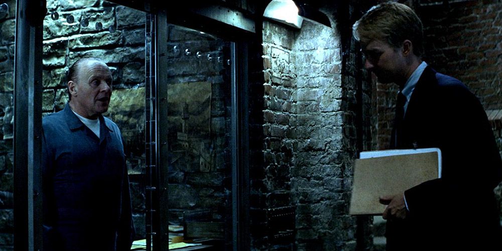 Hannibal Lecter taunts FBI agent Will Graham