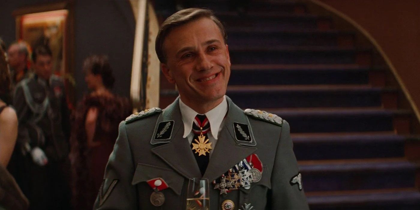 Christoph Waltz as Col Hans Landa in Inglourious Basterds