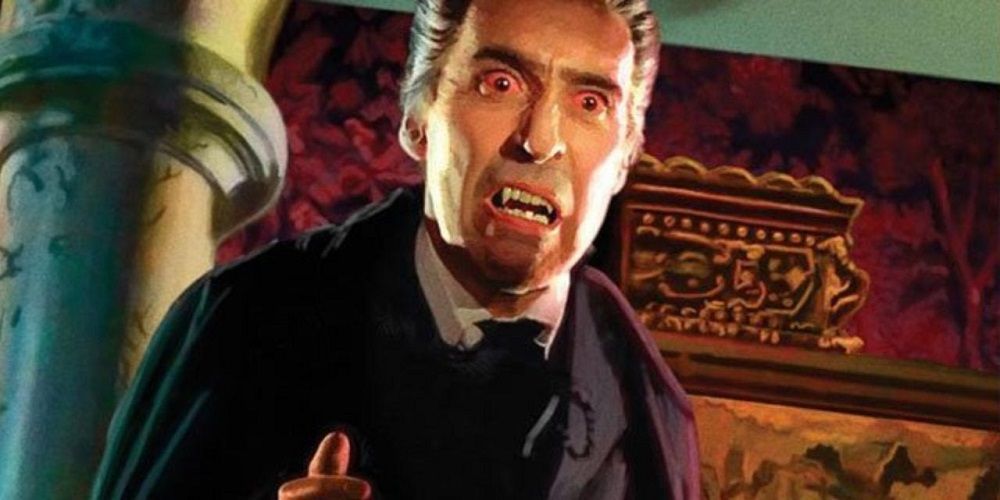 Christopher Lee in Dracula Prince of Darkness