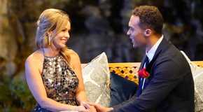 Clare Crawley and Dale Moss on The Bachelorette season 16 holding hands