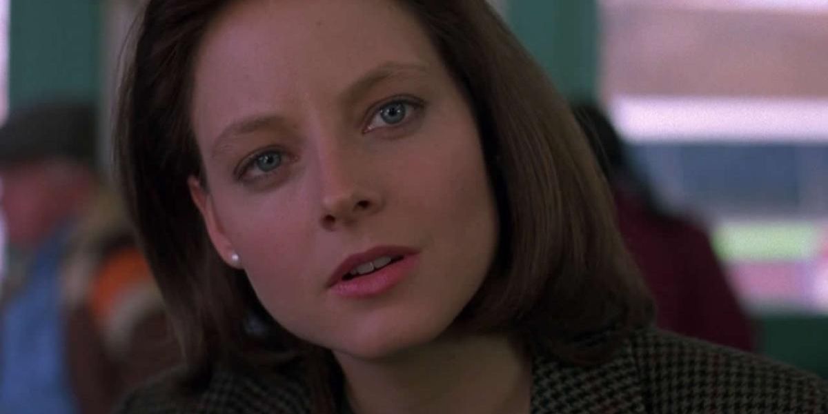 Clarice Starling played by Jodie Foster in The Silence of the Lambs