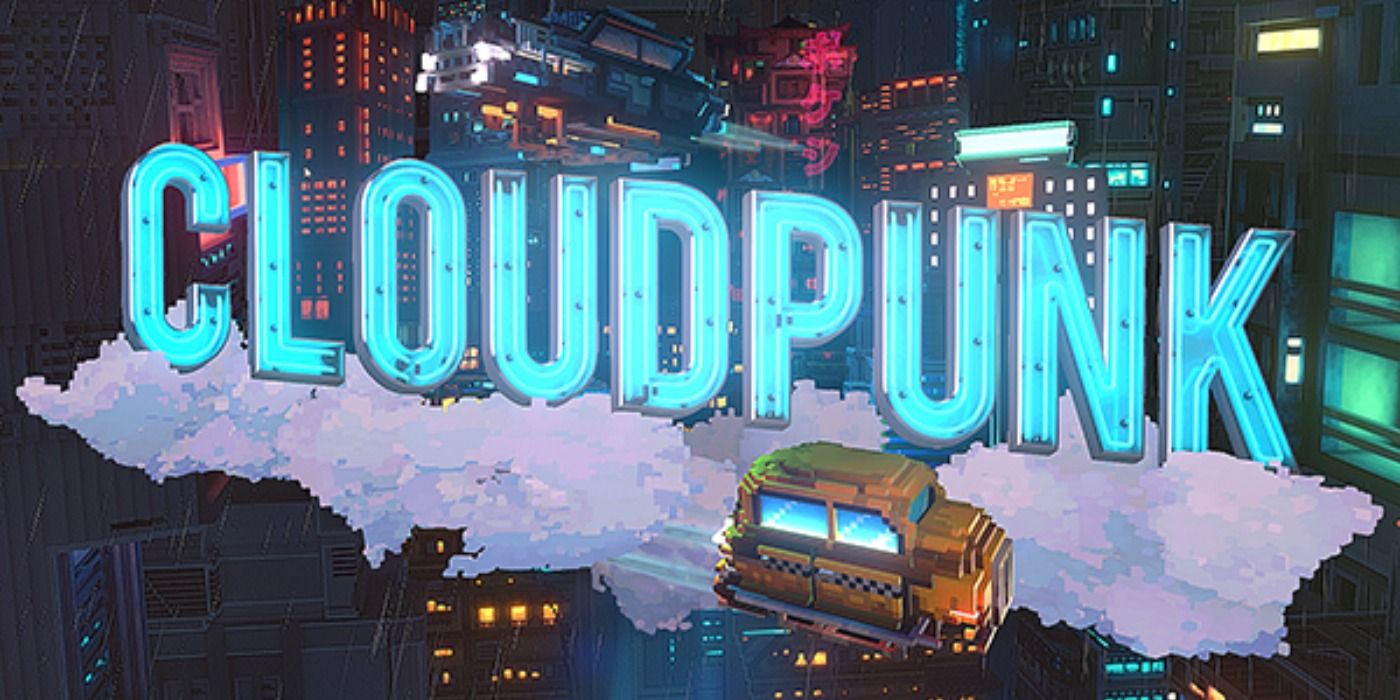 Cloudpunk has an incredible cyberpunk atmosphere.