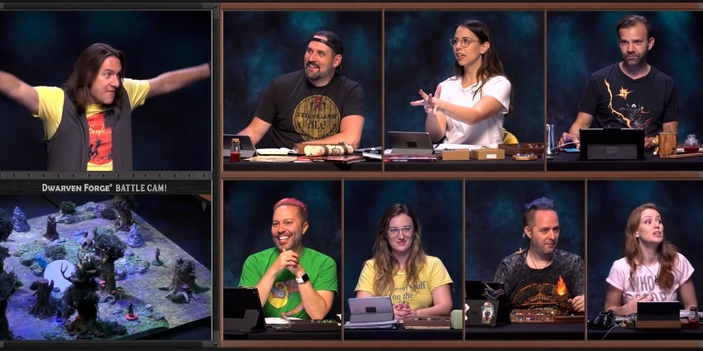 Critical Role Dungeons and Dragons the players of Campaign 1