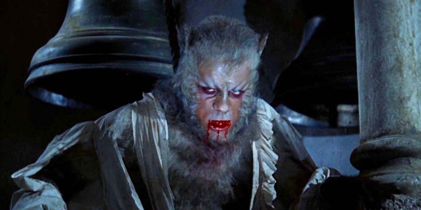 Leon Cordelo in his werewolf form in The Curse Of The Werewolf (1961)