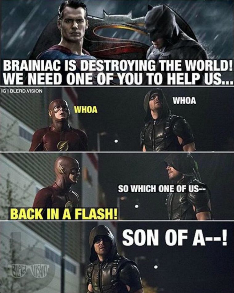 DCEU Vs DCTV Meme 6