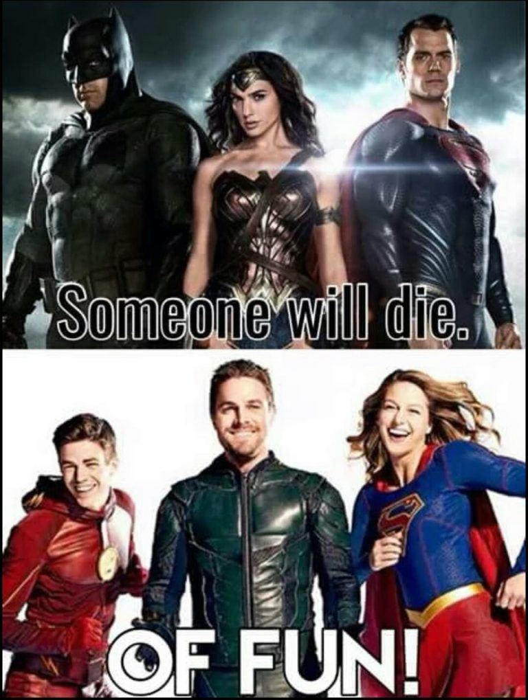 DCEU Vs DCTV Meme 9