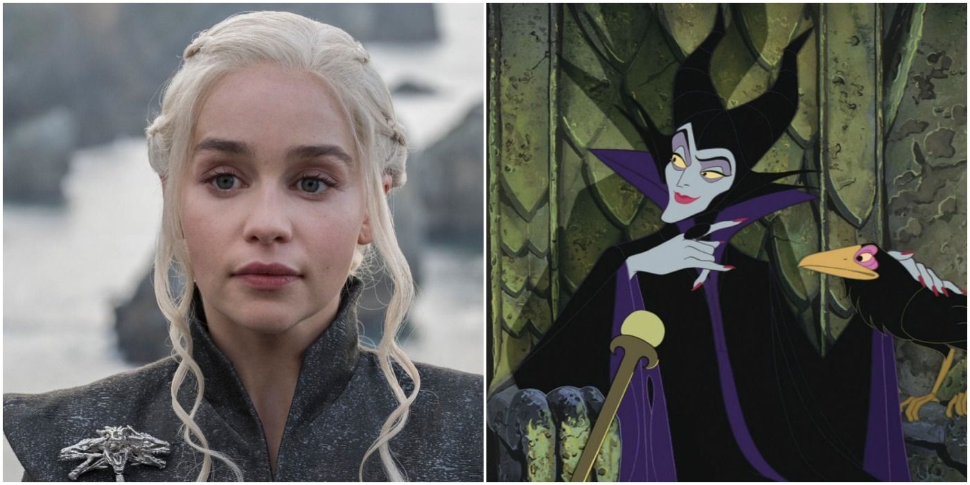 Daenerys and Maleficent