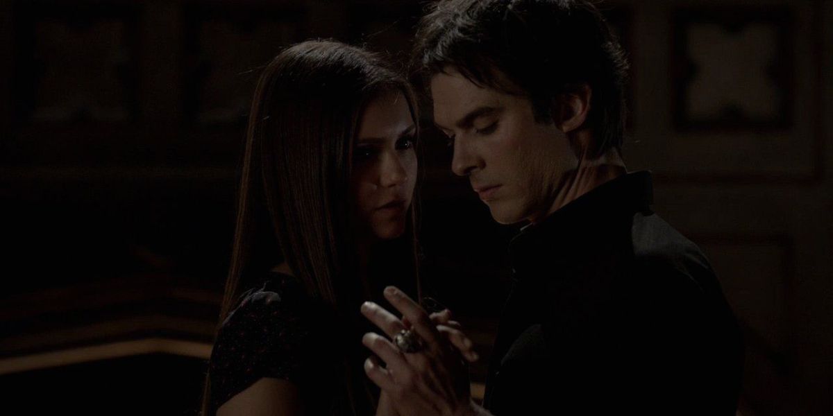 The Vampire Diaries: Elena’s 10 Best Kisses With Stefan & Damon