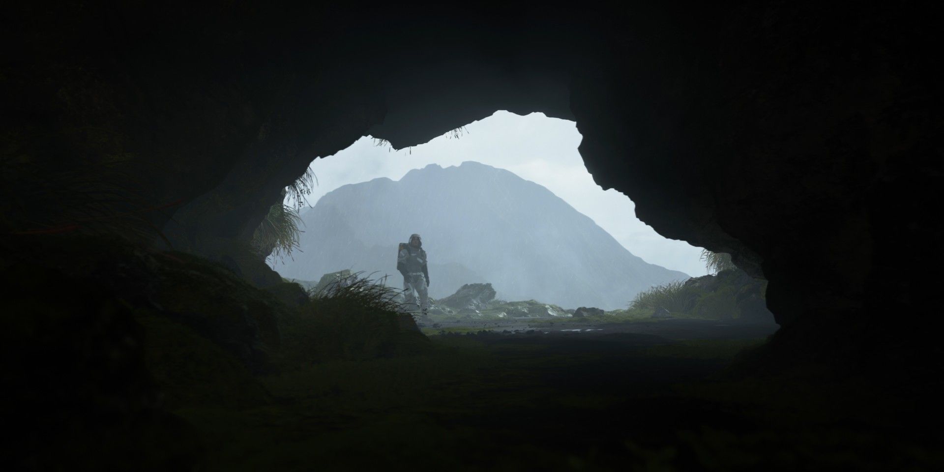 Death Stranding Cave Screenshot