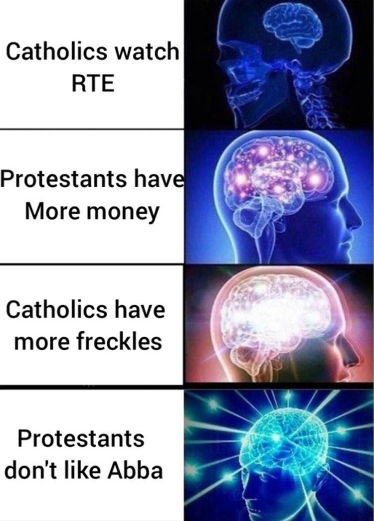 Derry Girls Protestants Hate ABBA Meme
