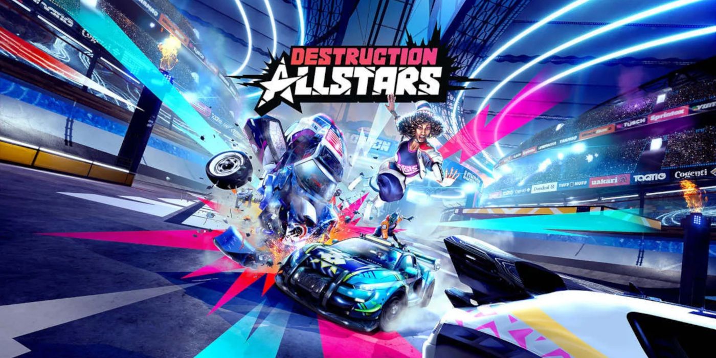 Destruction Allstars Logo Key Art