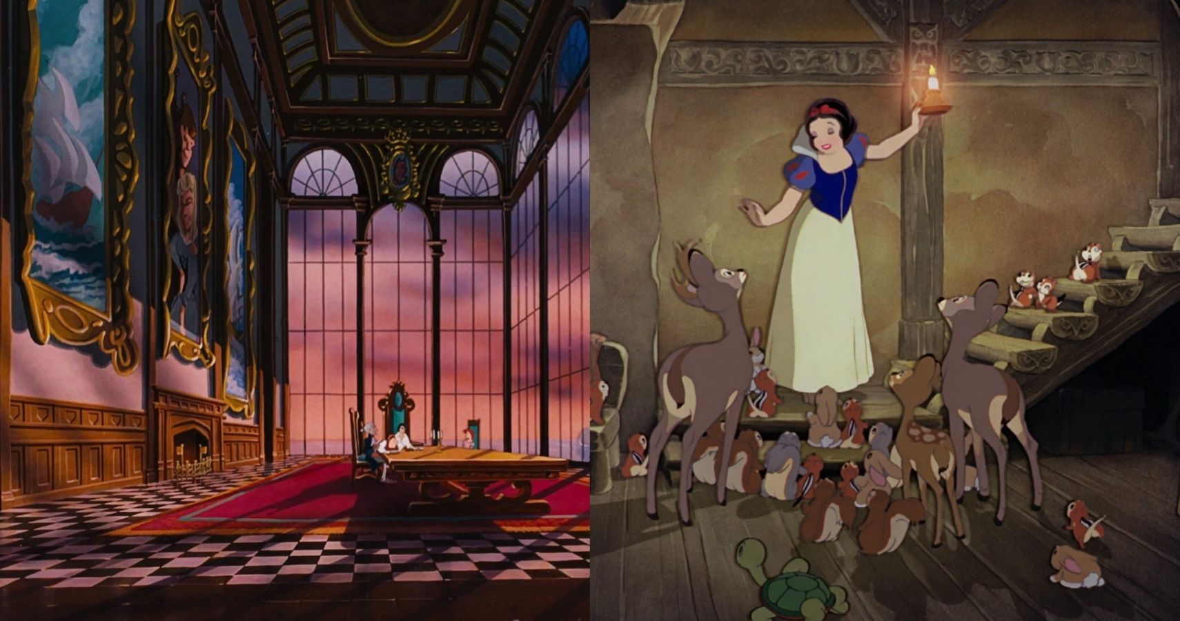 Details In Disney Princesses' Houses 