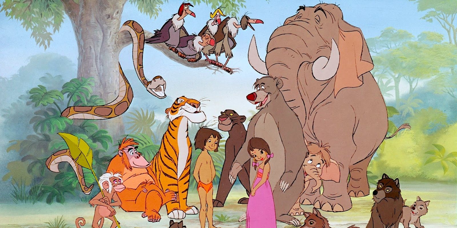 Disney The Jungle Book 1967 Characters