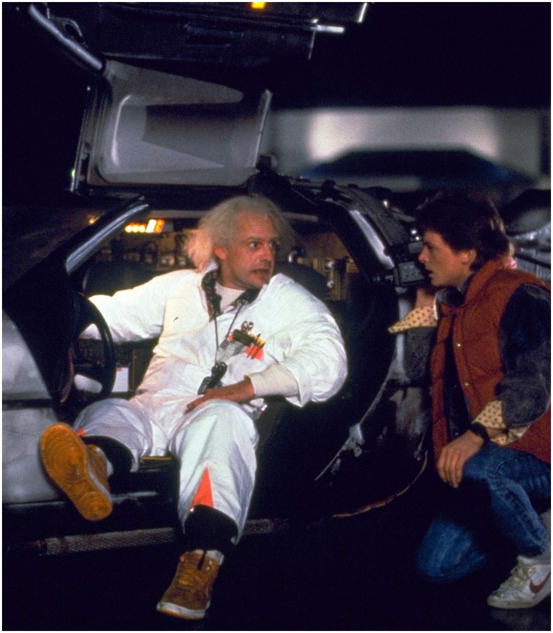 Doc Brown Back to the Future Vertical
