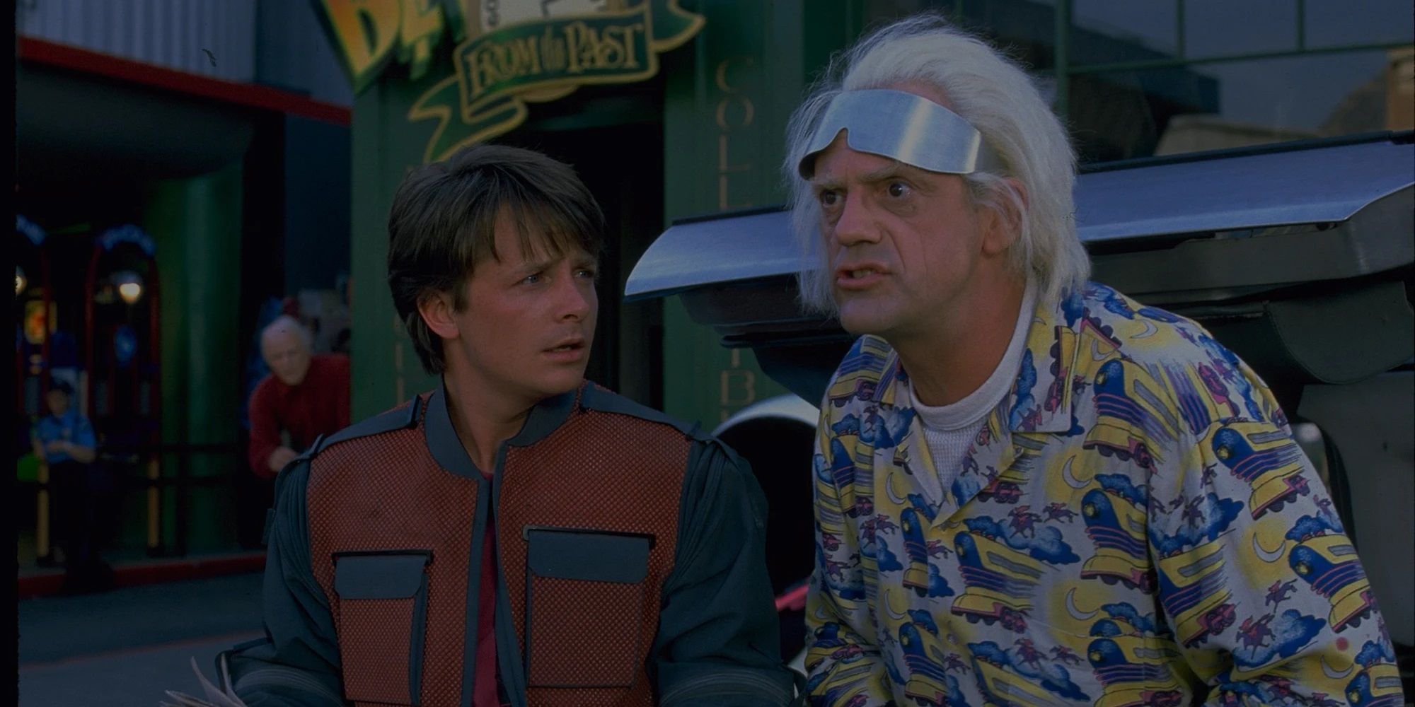 Doc and Marty in Back to the Future Part II